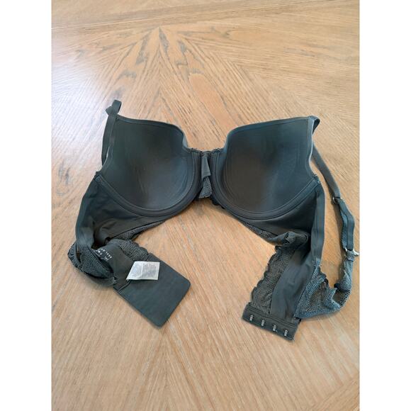 Aerie Sunnie lace lightly lined full coverage bra green size 34C - Picture 11 of 11